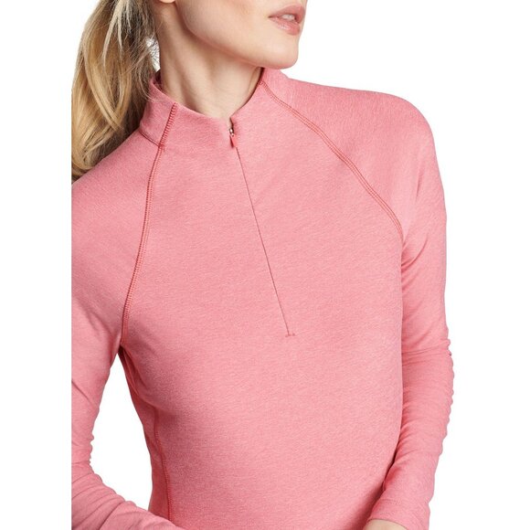 Peter Millar Women’s Raglan Sleeve Perth Layer Pullover Pink Small New with Tag - Picture 4 of 7
